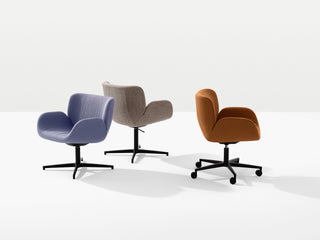 Cari chair with four-star base