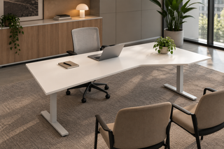 TALO.YOU corner consultant table