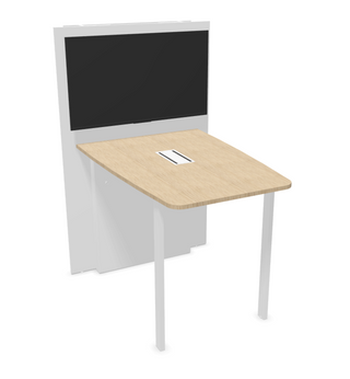 Vue de configuration de la table multimédia Buronomic Visio hub