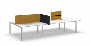 BASIC.4 desk with sliding panel