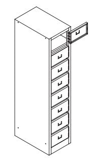Postvakkenkast-Opbergkasten-TORMETAL-Buro International