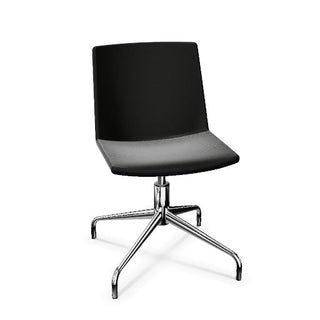 Gaber | JUBEL CHAIR UPHOL. 4 BLADE POLISHED SWIVEL BASE | 291.26/IEL