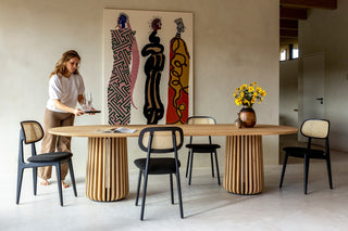Titus dining chair upholstered