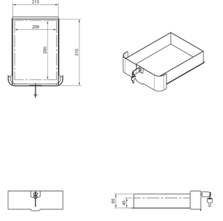 Bento desktop locker