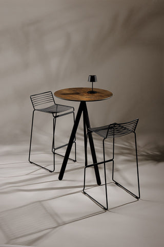 Wire barstoel-Barstoelen-FLEXFURN-Buro International